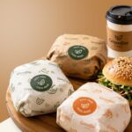 printed greaseproof paper