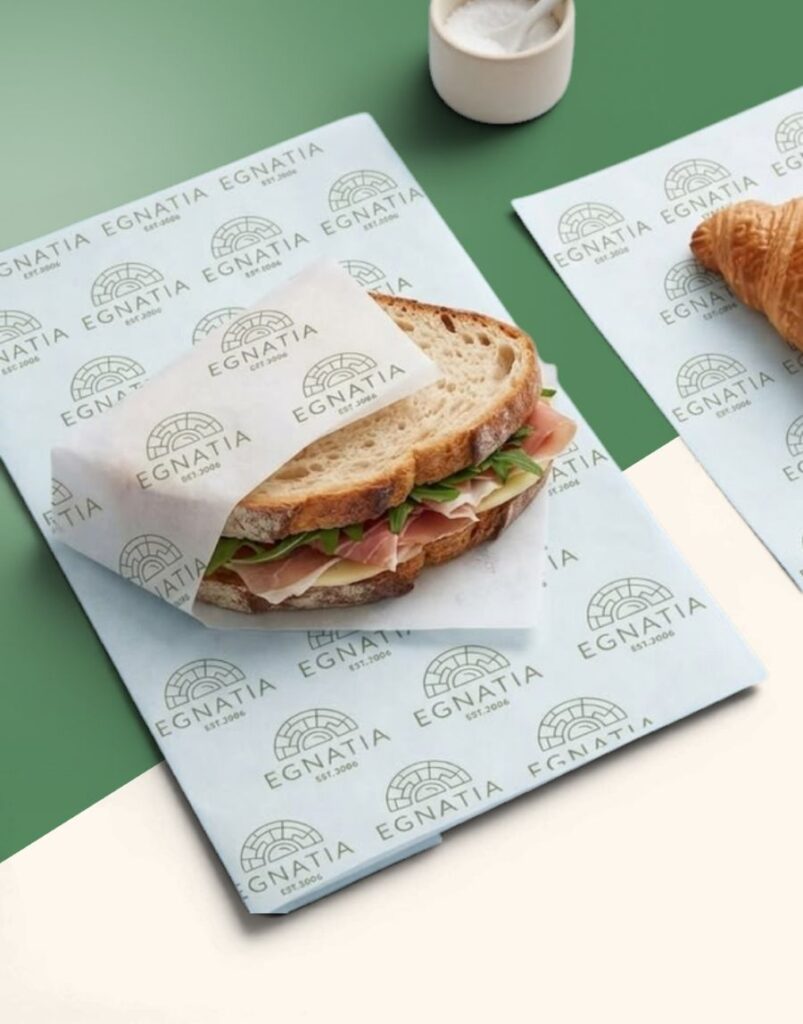 custom greaseproof paper