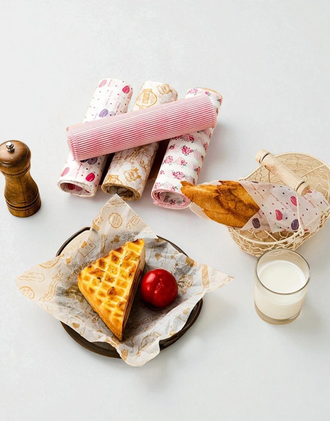 custom sandwich wrapping paper