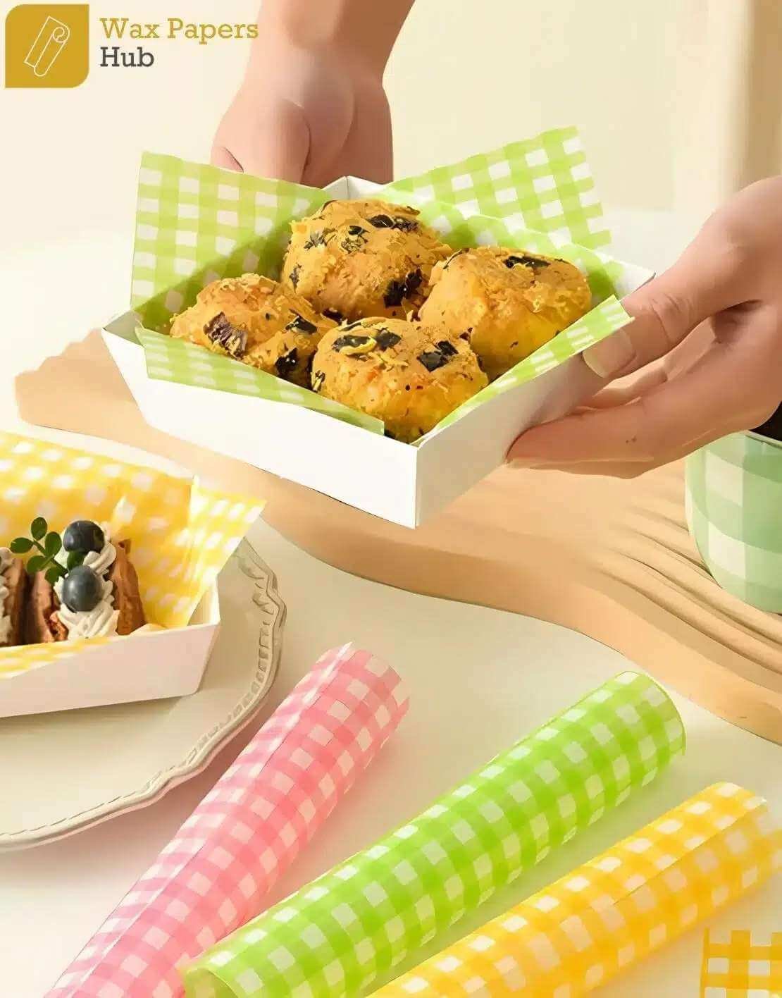 customized food basket liners
