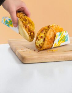 Custom taco paper