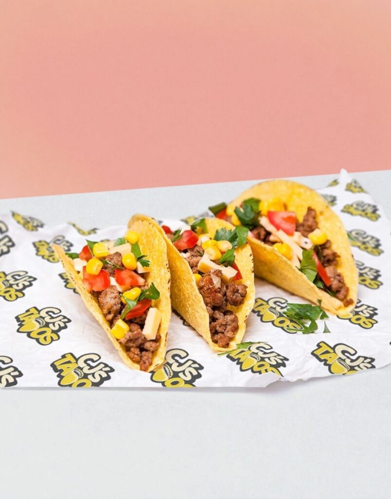 Custom taco warping paper
