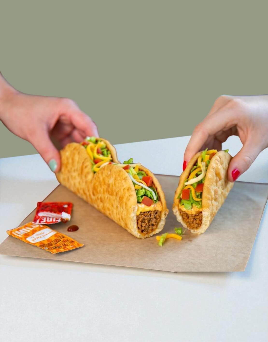 Custom taco warping paper wholesale