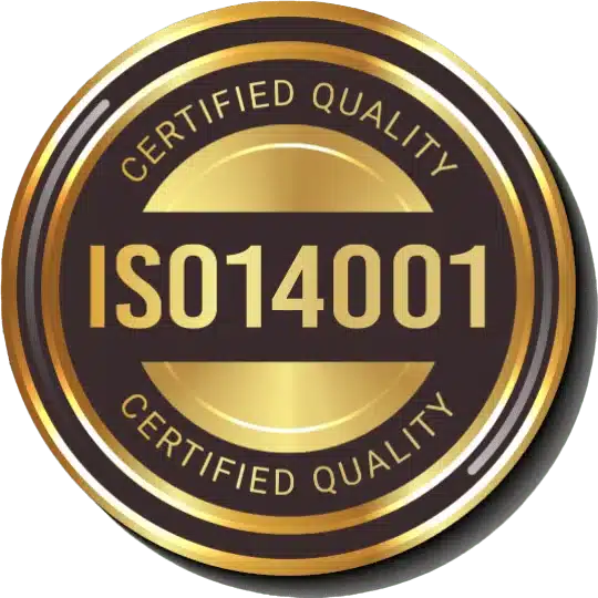 ISO 14001 certified quality