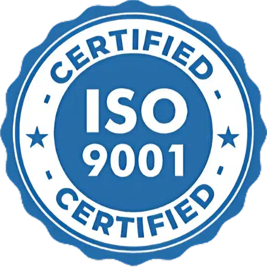 ISO 9001 certified