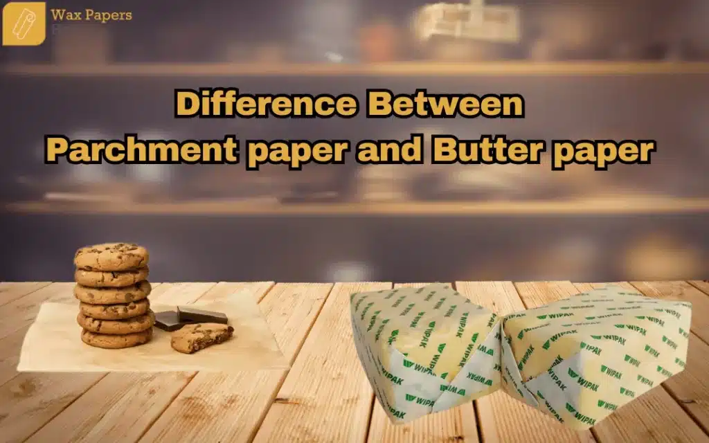 parchment paper and butter paper