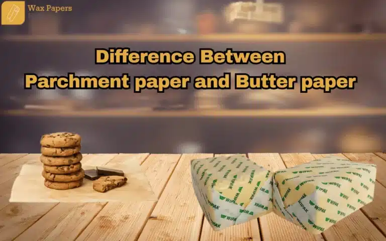 parchment paper and butter paper