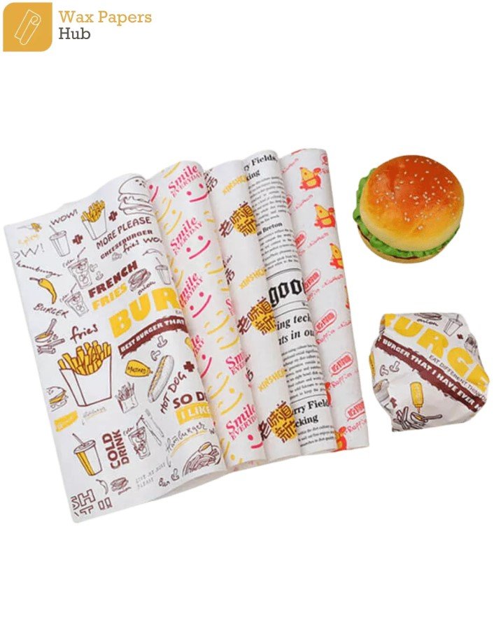 burger wrap paper