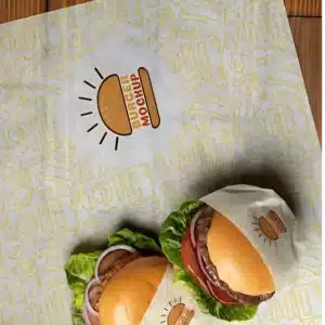 burger wrapping paper