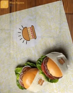 Custom Burger Paper