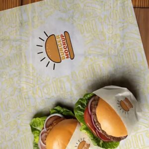 Custom Burger Paper