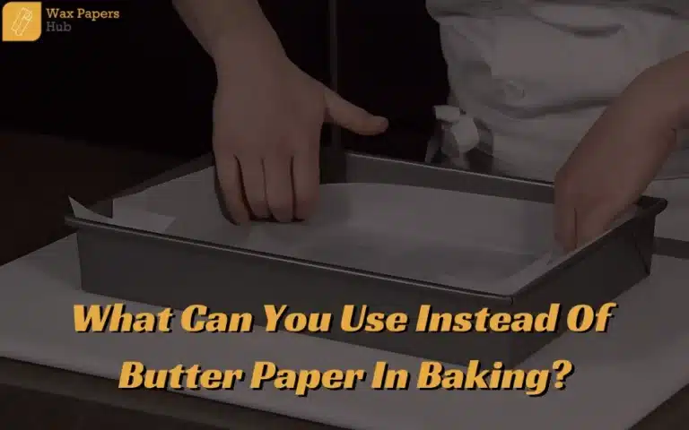 what to use instead of butter paper