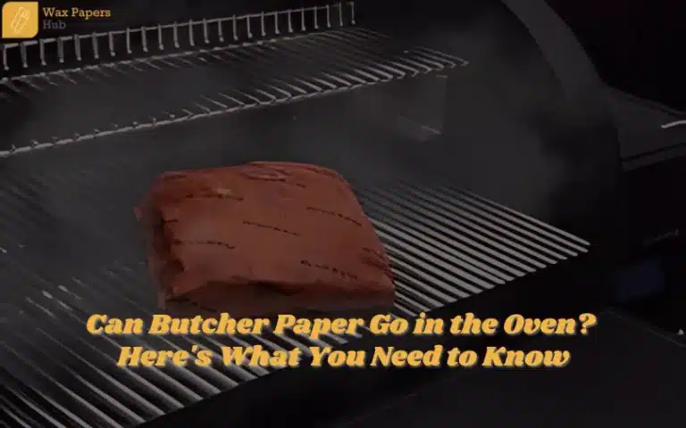 Can Butcher Paper Go in the Oven
