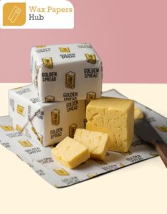 custom butter paper