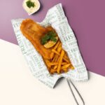 custom fish and chips paper