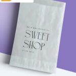 printed glassine paper