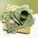 personalized paper placemats
