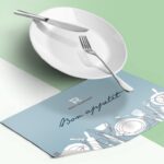 custom printed paper placemats