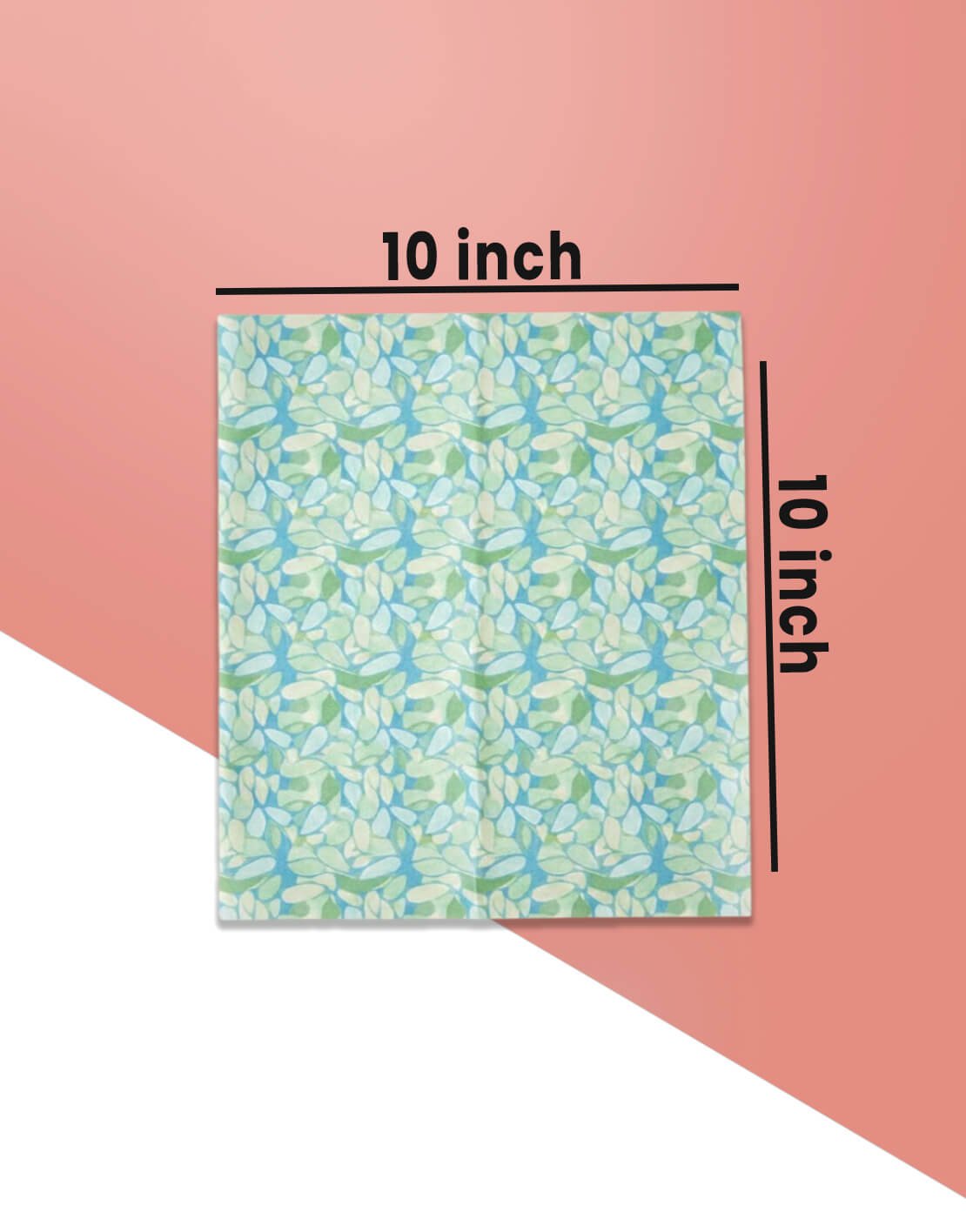 10X10 size tissue paper