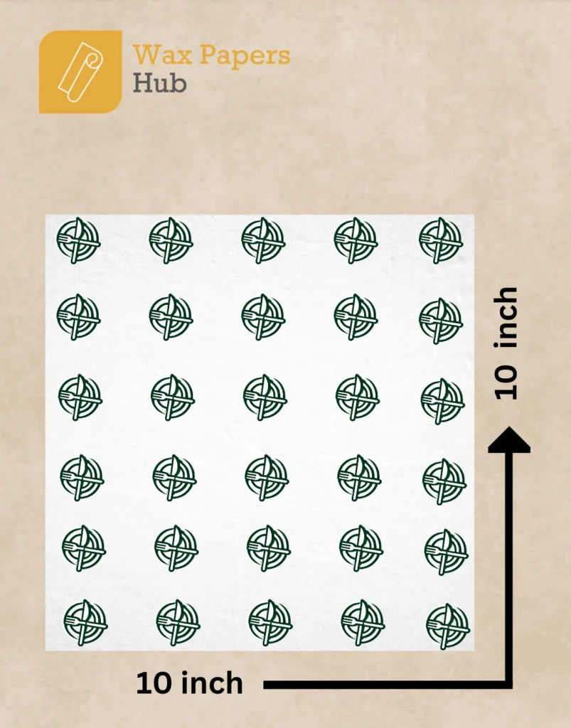 10x10 cheese paper