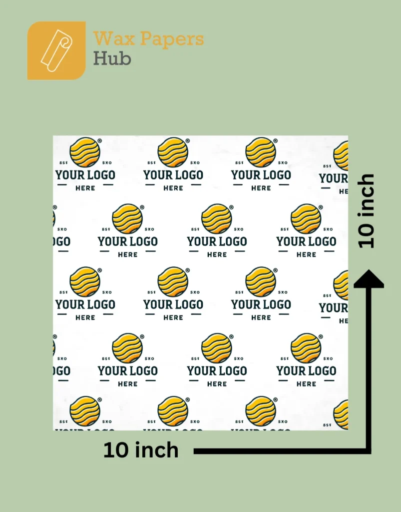 10x10 fry paper