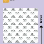 12X12 Custom Paper Placemats