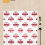 12x12 custom cheese paper
