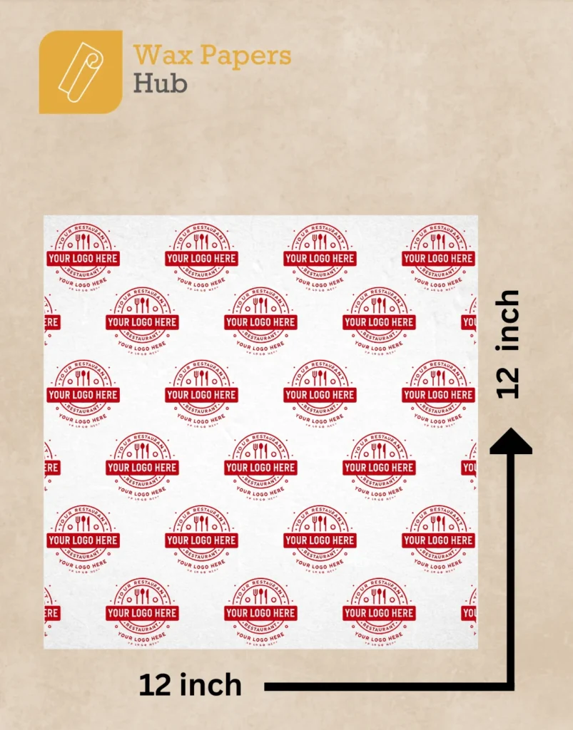 12x12 cheese paper