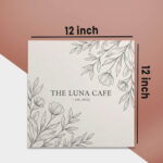 12x12 inch paper placemats