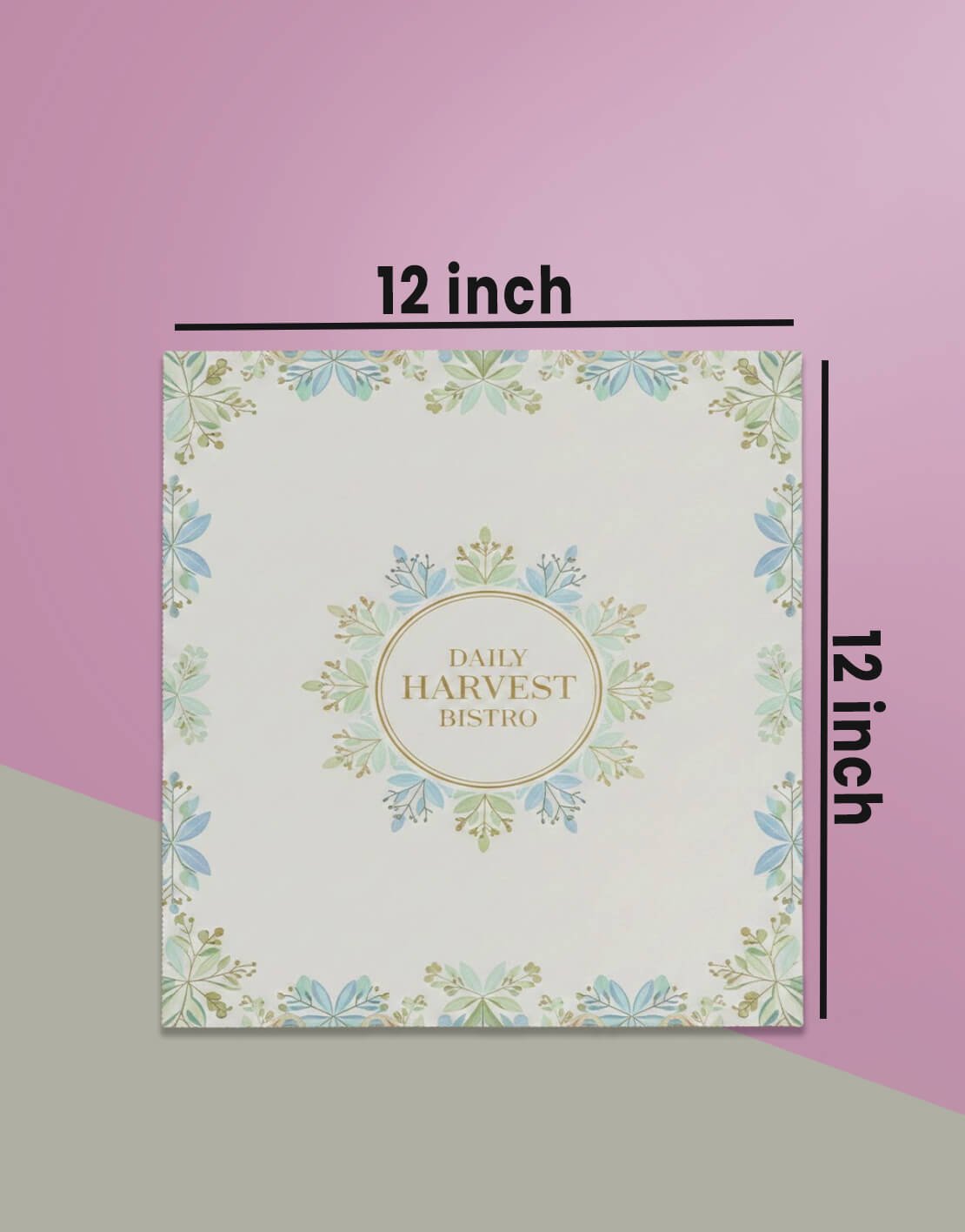 12x12 paper placemats