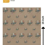15x15 custom food basket liners