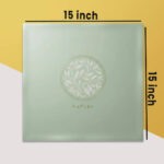 15x15 inch paper placemats