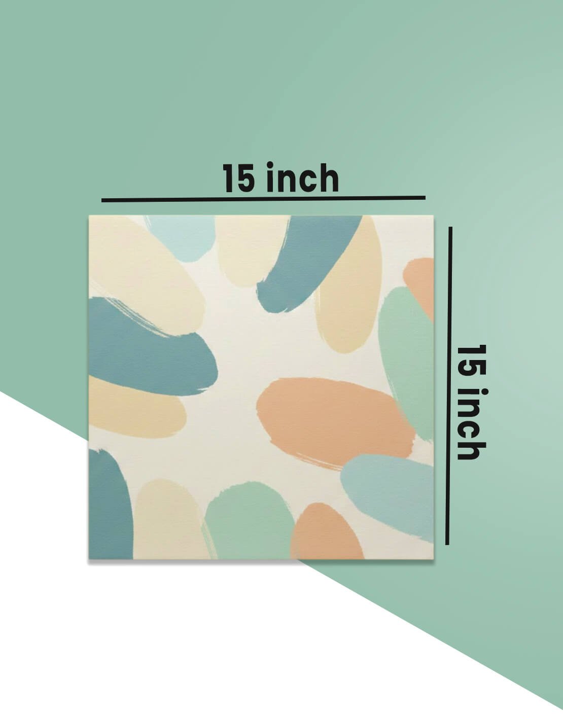 15x15 size paper placemats