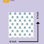 6X6 Custom Paper Placemats