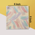 6X6 inch size Tissue paper