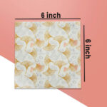 6X6 size tissue paper
