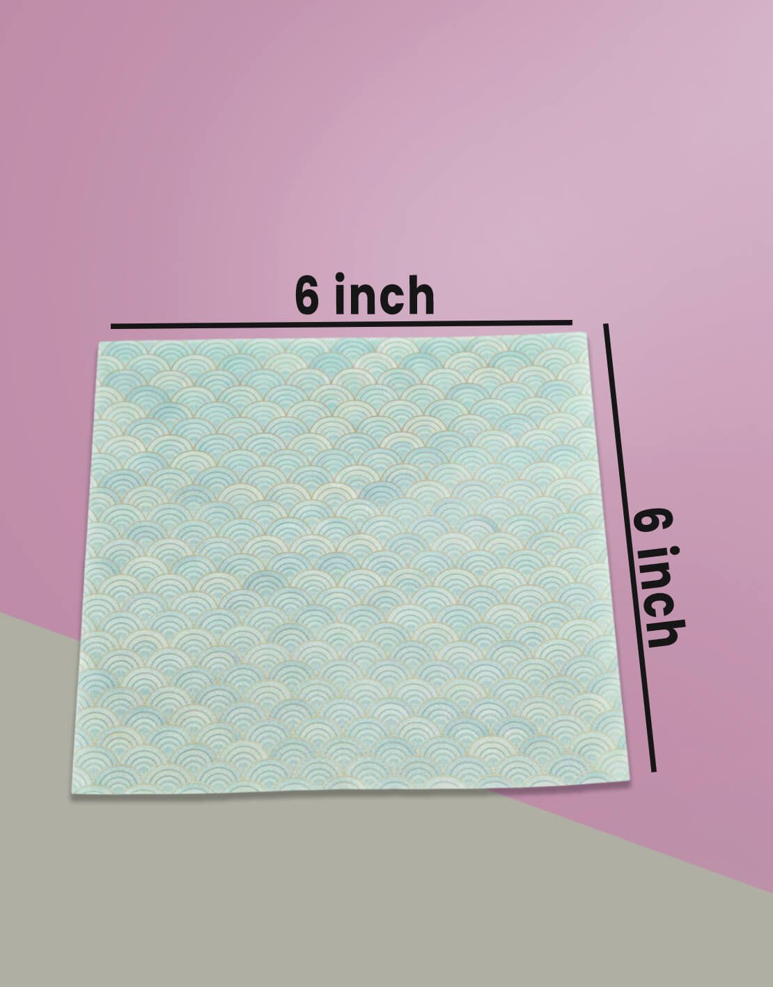 6X6 tissue paper
