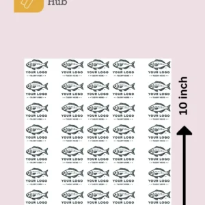 10×10 Fish and Chip Paper
