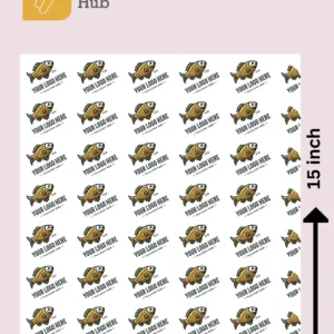 15×15 Fish and Chip Paper