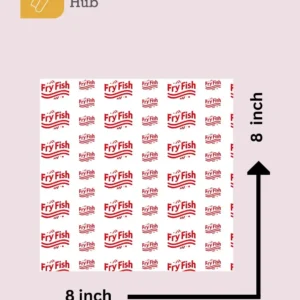 8×8 Fish and Chip Paper