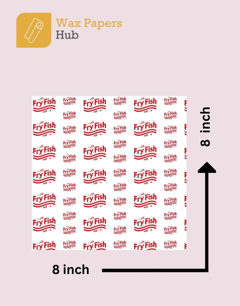 8x8 Fish and Chip Paper