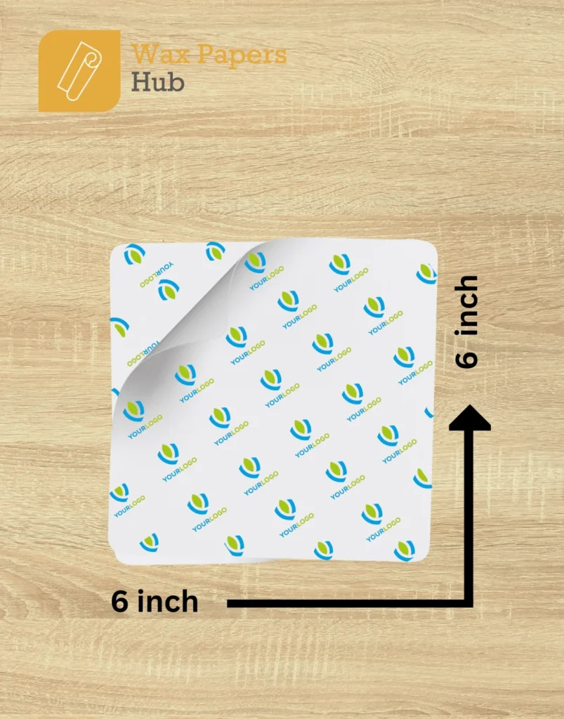 6x6 Greaseproof Paper