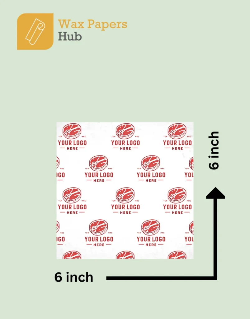 6x6 butcher paper
