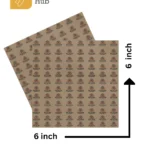 6x6 custom food basket liners