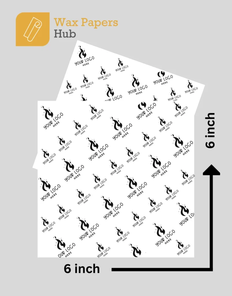 6x6 custom sandwich paper