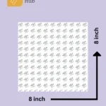 8X8 Custom Paper Placemats