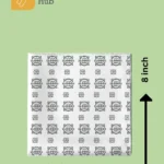8X8 Custom Tissue paper