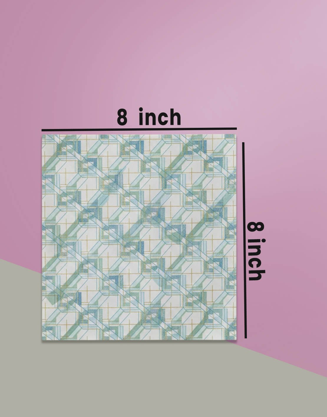 8X8 inch tissue paper