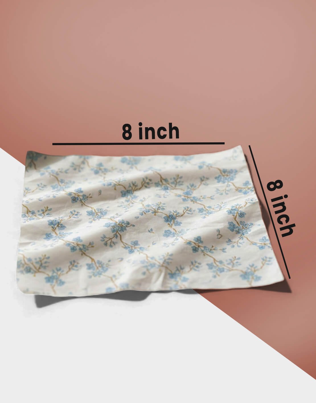 8X8 size tissue paper