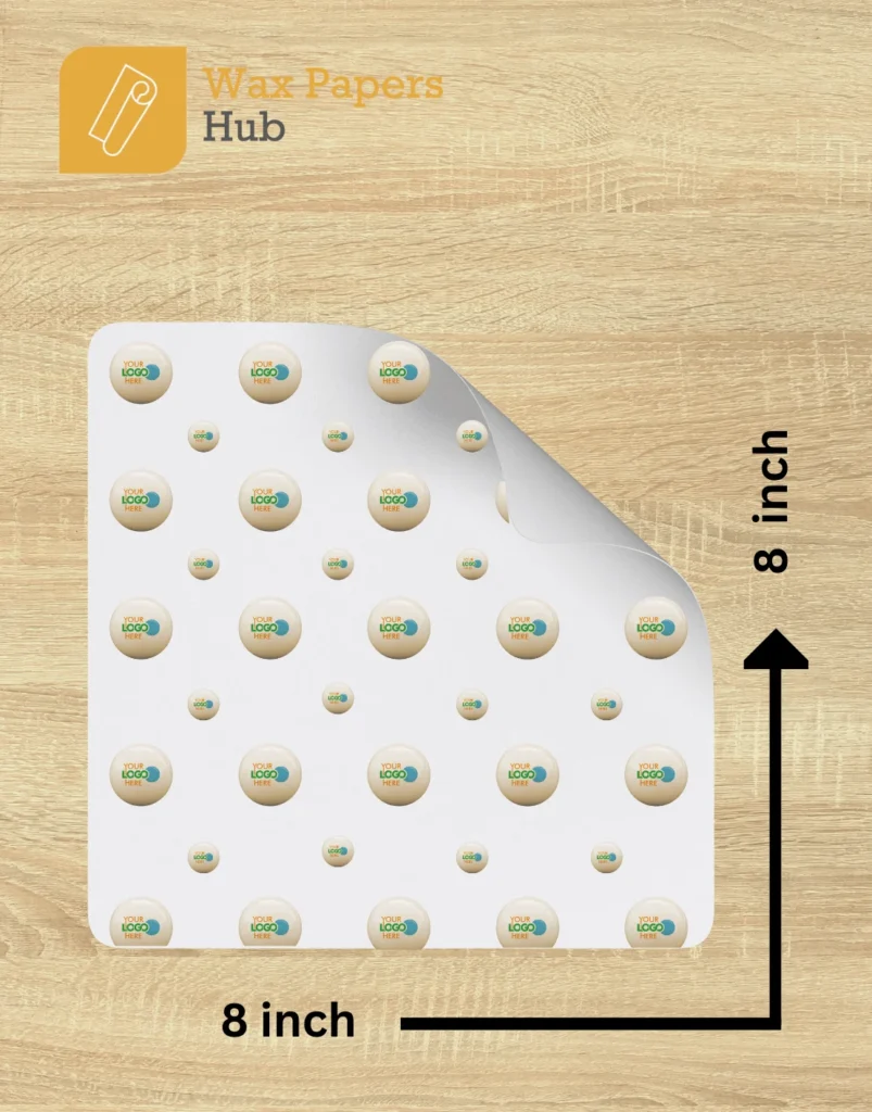 8x8 Greaseproof Paper